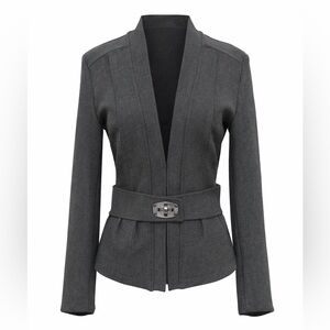 Supertrash Charcoal Women's Blazer